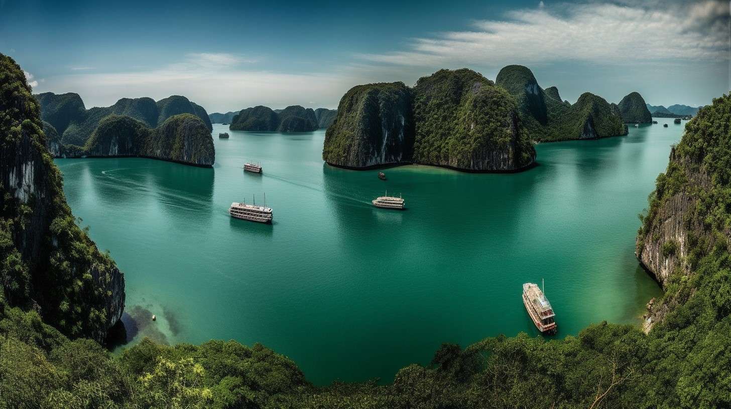 Reiseroute durch Vietnam